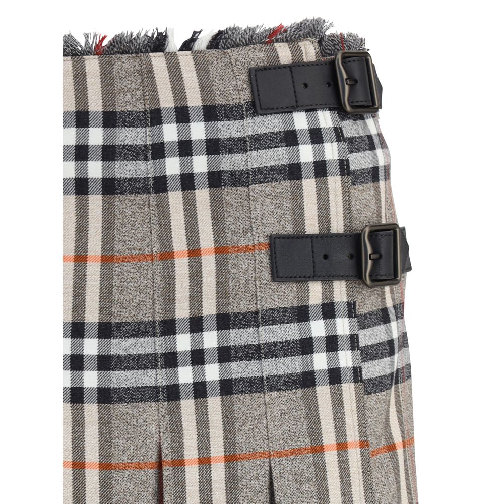 Burberry Check Archive Woll-Minirock