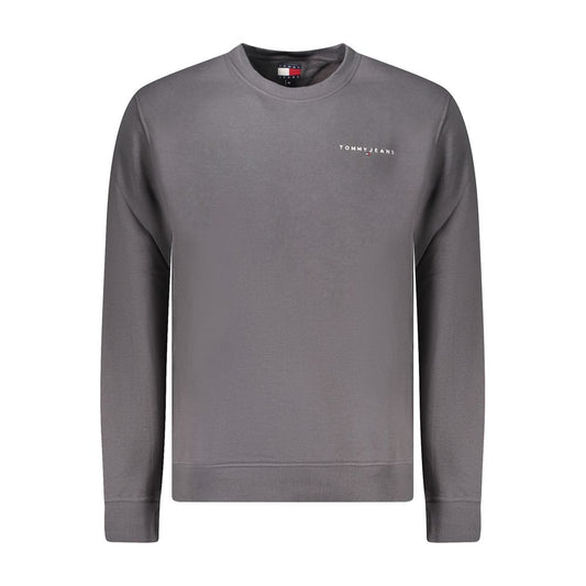 Tommy Hilfiger Grauer Baumwollpullover für Herren