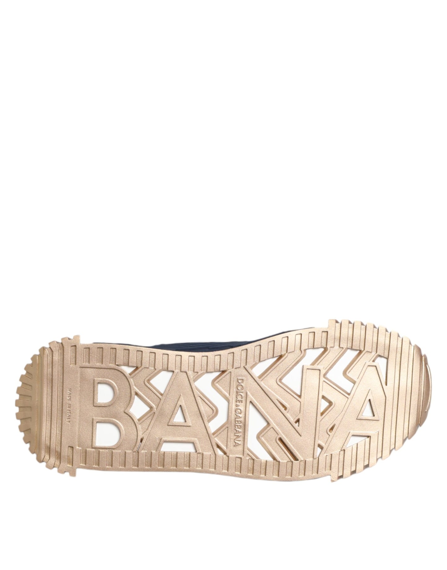 Dolce & Gabbana Blue White Low Top NS1 Men Sneakers Shoes