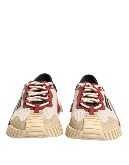 Dolce & Gabbana Multicolor Low Top NS1 Herren Sneakers Schuhe