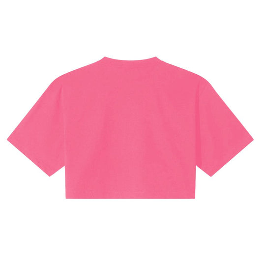 Comme Des Fuckdown Fuchsia Baumwolle Damen T-Shirt