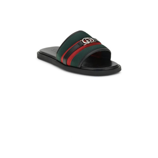 Gucci Slider-Sandalen mit GG-Motiv
