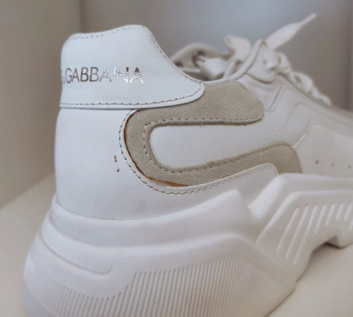 Dolce & Gabbana Weiße Daymaster Low Top Herren-Sneaker