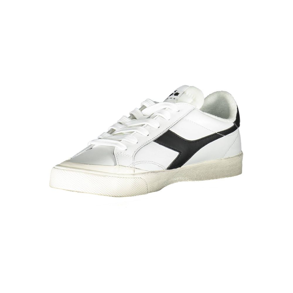Diadora – Sneaker aus weißem Stoff