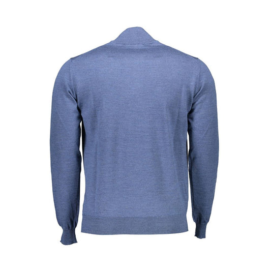 Blauer Wollpullover von Harmont & Blaine