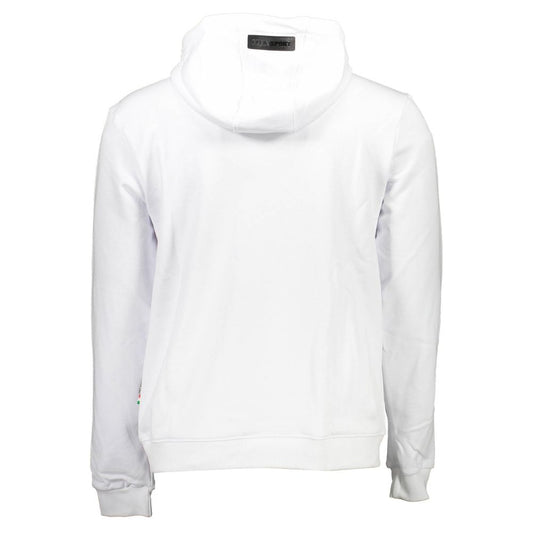 Plein Sport White Cotton Sweatshirt