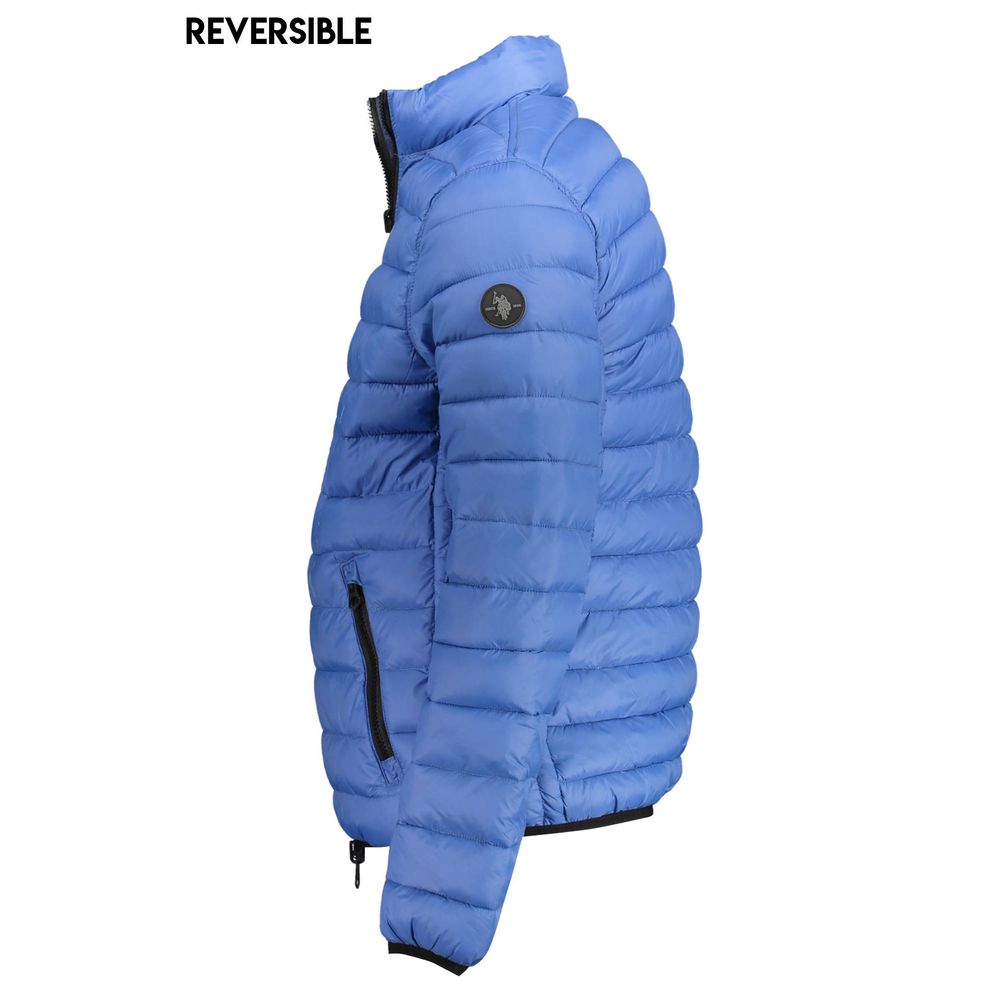 US POLO ASSN. Blaue Nylonjacken und -mäntel