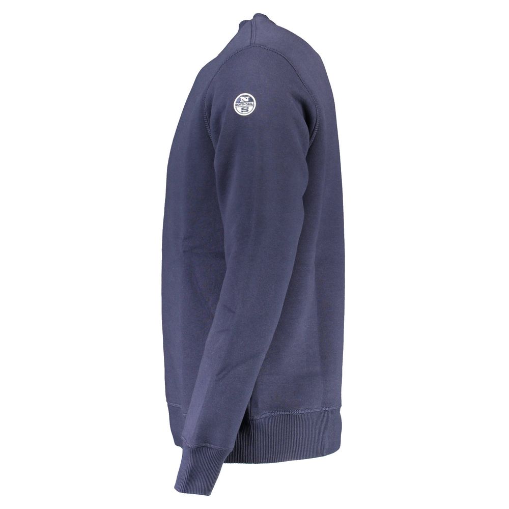North Sails Blaues Baumwoll-Herren-Sweatshirt
