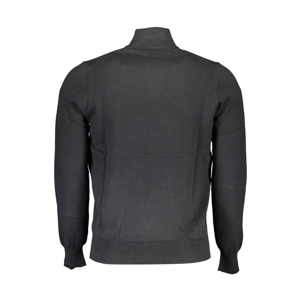 North Sails Black Cotton Men's Sweater