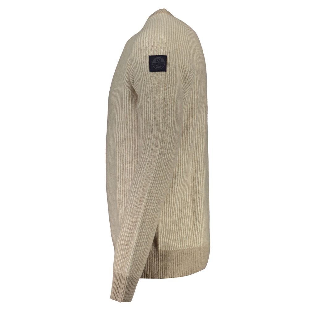 North Sails – Beigefarbener Wollpullover