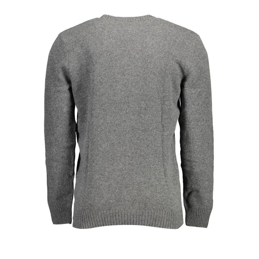 US POLO ASSN. Grauer Wollpullover