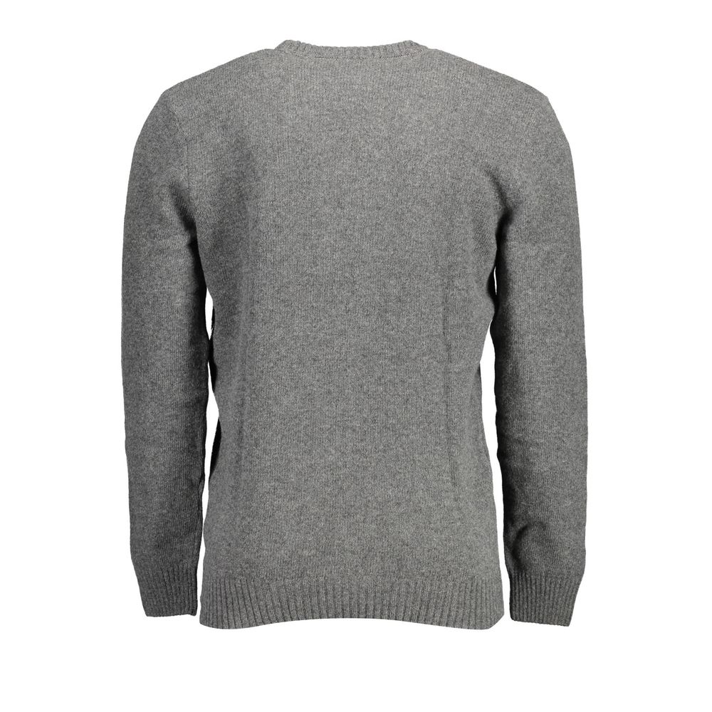 US POLO ASSN. Grauer Wollpullover