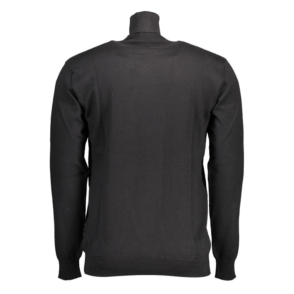 US POLO ASSN. Schwarzer Baumwollpullover