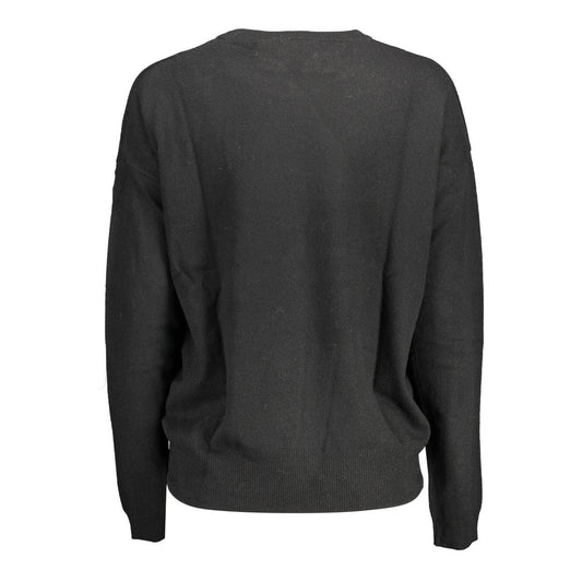 U.S. POLO ASSN. Black Viscose Women's Sweater