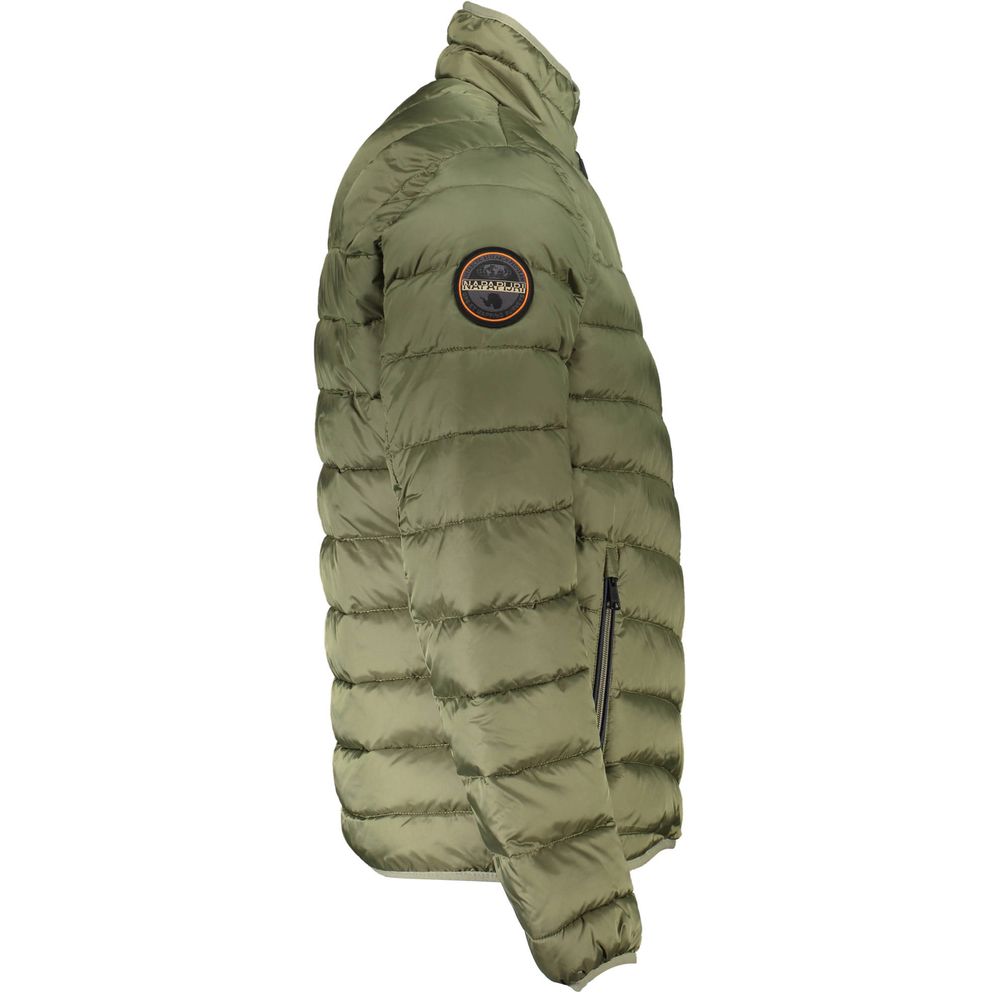 Napapijri Grüne Polyamid-Herrenjacke