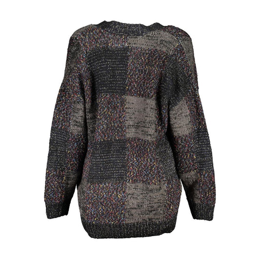 Desigual Schwarzer Polyesterpullover
