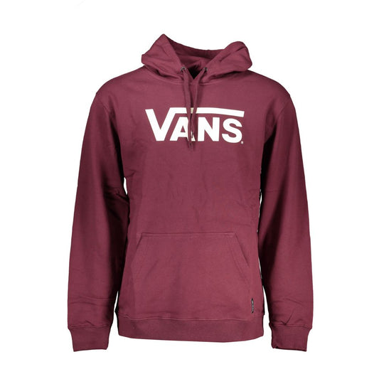 Vans Roter Baumwollpullover für Herren mit Kapuze