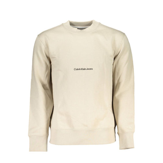 Calvin Klein Beige Baumwollpullover für Herren