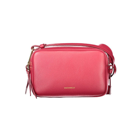 Coccinelle Red Leather Handbag