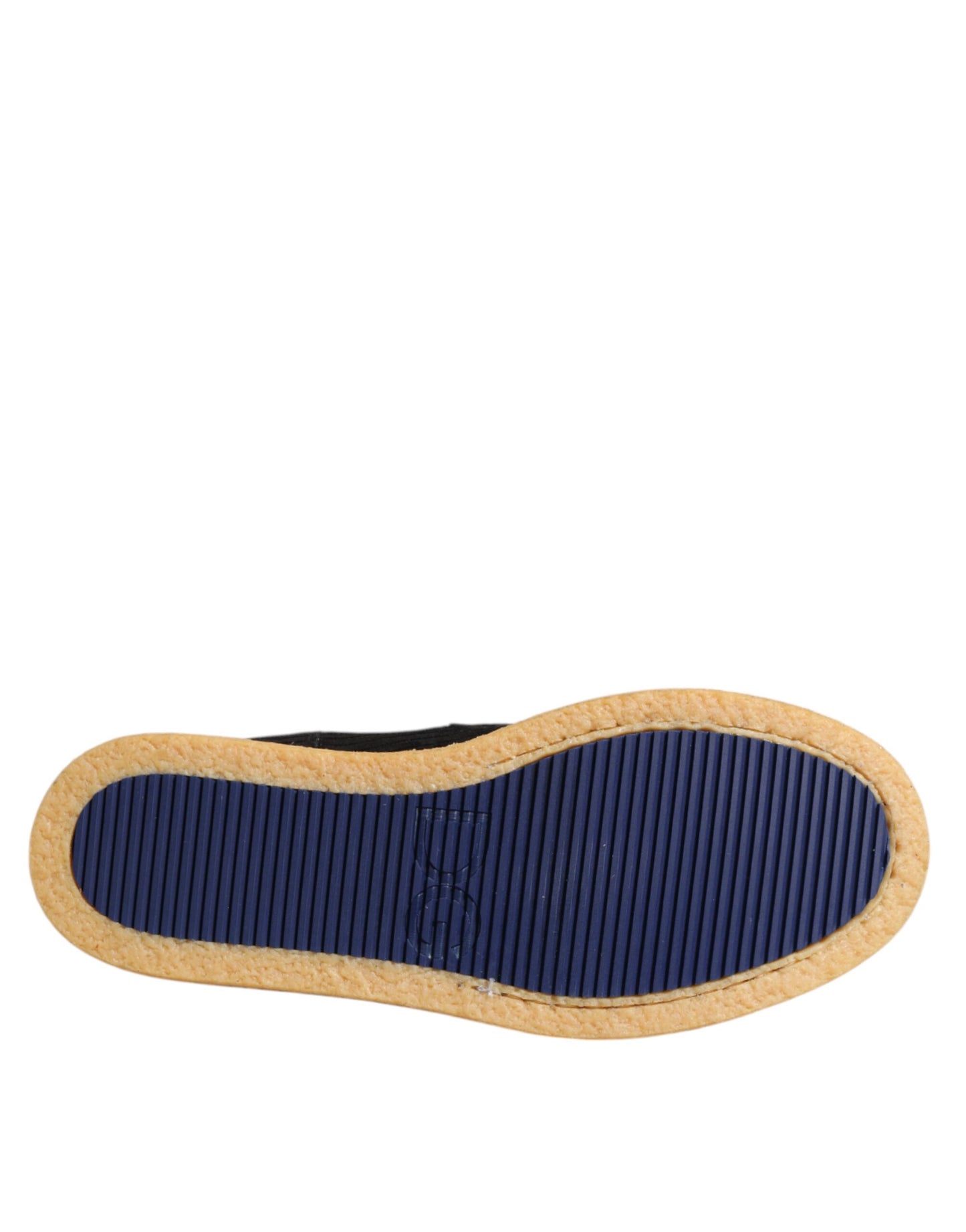 Dolce & Gabbana – Schwarze Slipper-Stiefeletten aus Kalbswildleder