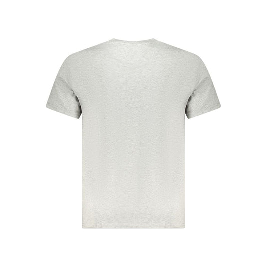 Tommy Hilfiger Grigio Cotton Men T-Shirt