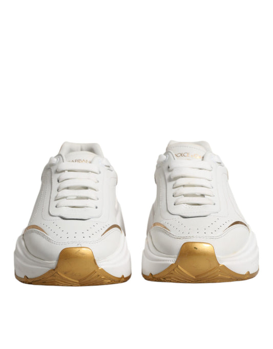 Dolce & Gabbana Daymaster Low Top Sneakers in Weißgold