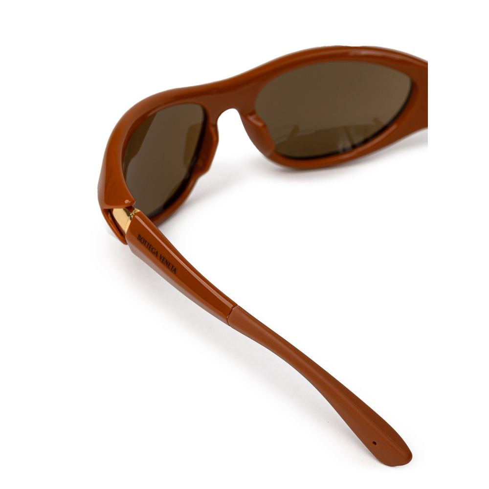Bottega Veneta – Braune Acetat-Sonnenbrille