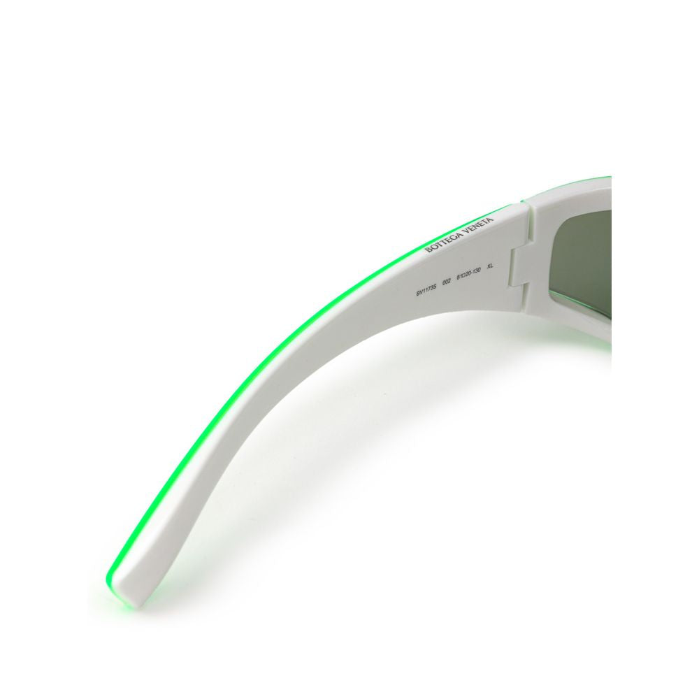 Bottega Veneta – Grüne Acetat-Sonnenbrille