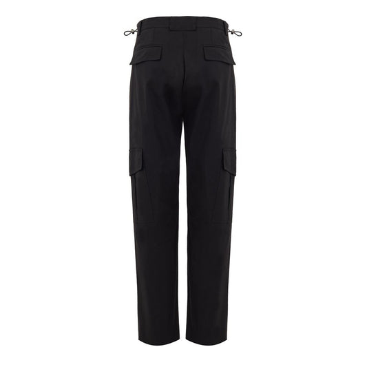 Dolce & Gabbana – Schwarze Cargohose aus Baumwolle