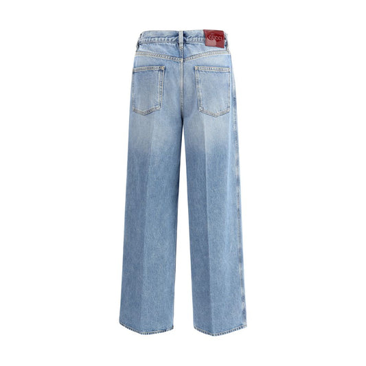 Gucci Jeans mit weitem Bein