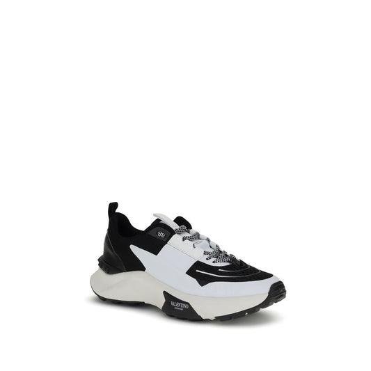 Valentino Garavani Mehrfarbige Kalbsleder Bos Taurus Sneaker