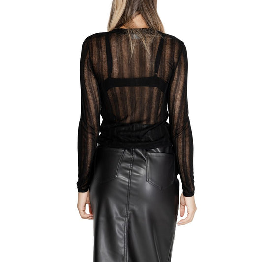 Vila Clothes – Schwarze Viskose-Sportbekleidung