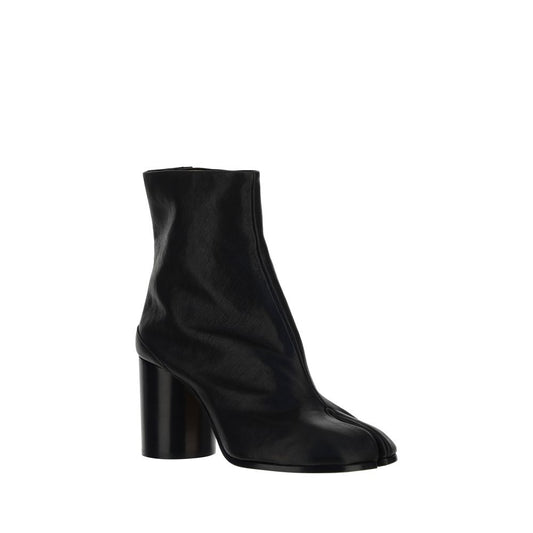 Margiela Schwarze Lammleder-Ankle-Boots (Ovis Aries Aries)