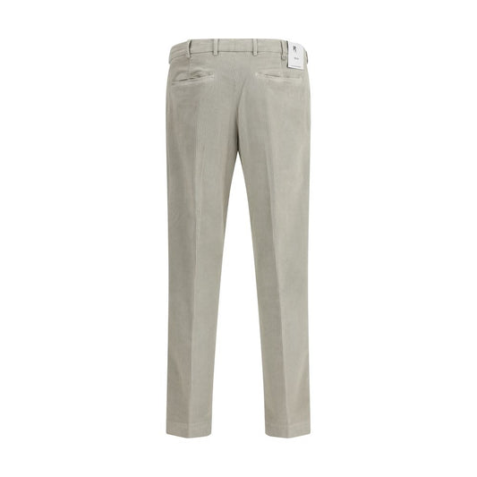 PT Torino Gray Cotton Casual Pants