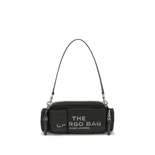 Schwarze Umhängetasche aus Segeltuch von Marc Jacobs