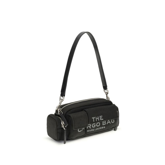 Schwarze Umhängetasche aus Segeltuch von Marc Jacobs