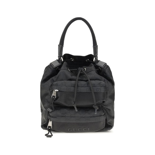 Gucci Black Polyamide Backet Bag