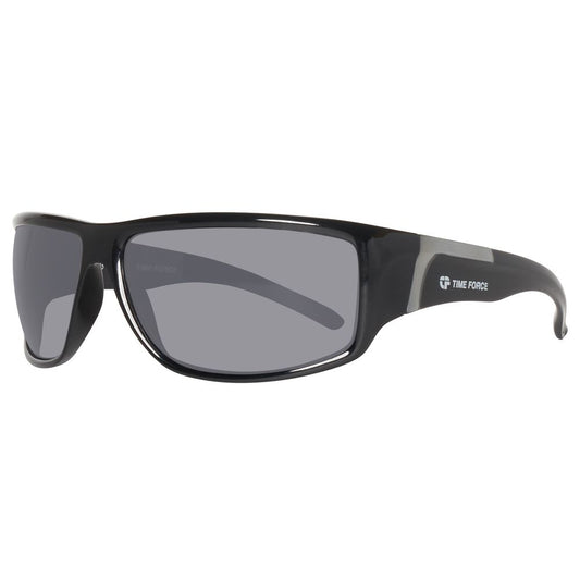 Time Force Sonnenbrille aus schwarzem Kunststoff