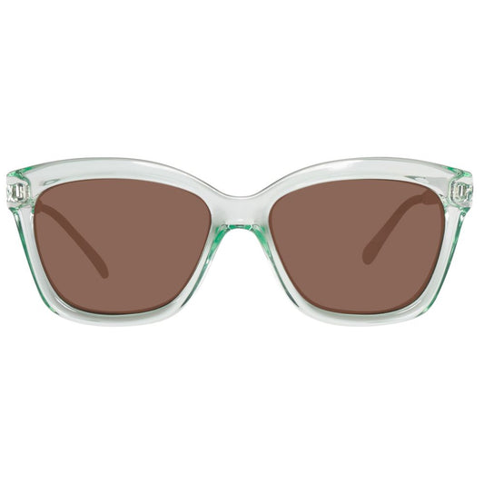 Benetton Grüne Harz-Sonnenbrille