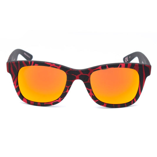 Italia Independent – Rote Acetat-Sonnenbrille