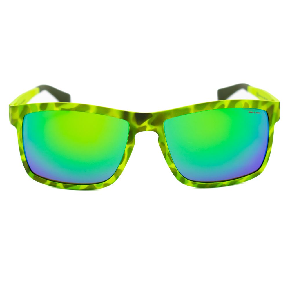 Italia Independent – Grüne Acetat-Sonnenbrille