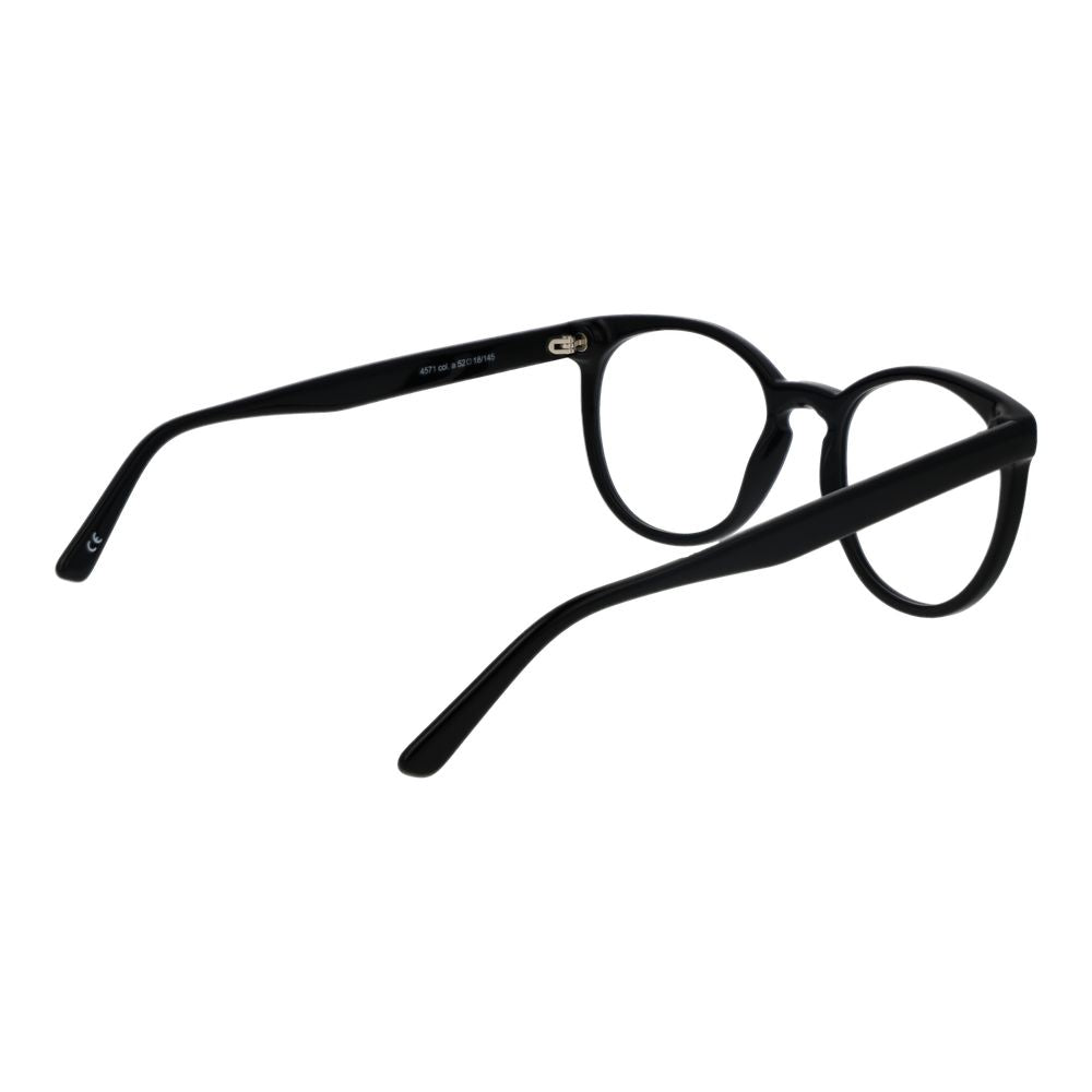 Andy Wolf Schwarze Acetat-Brille (Gestell)