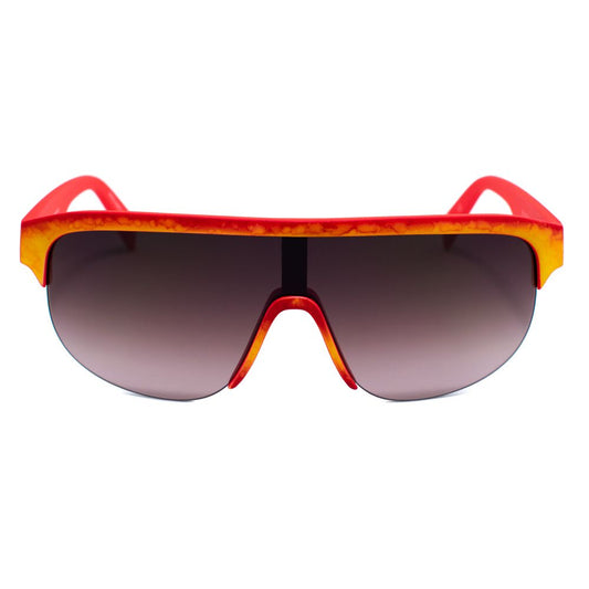 Italia Independent – Rote Acetat-Sonnenbrille
