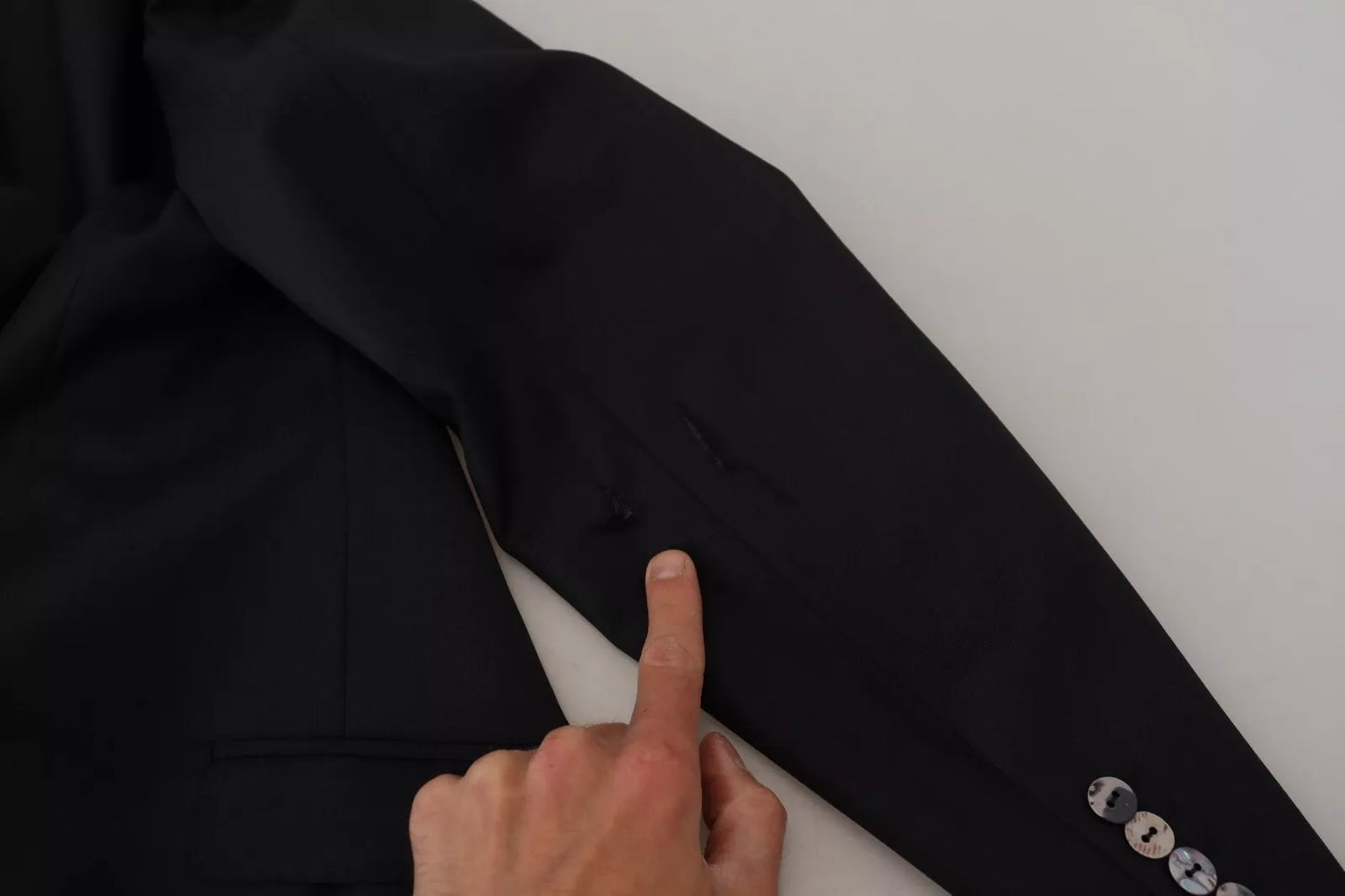 Dolce & Gabbana – 2-teiliger MARTINI-Anzug aus melierter grauer Wolle