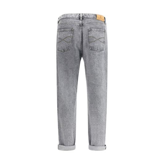 Gerade Jeans von Brunello Cucinelli