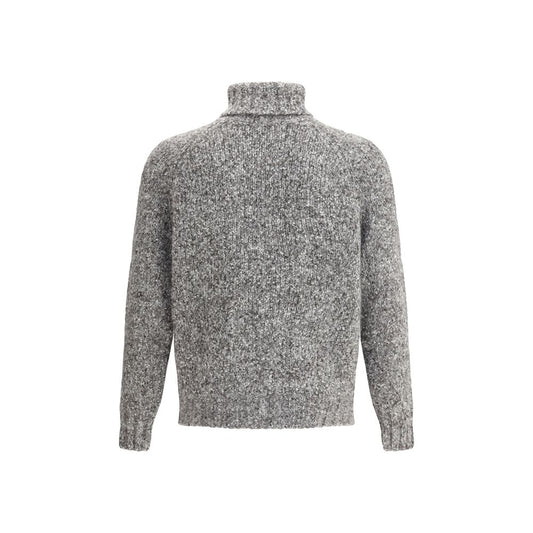 Brunello Cucinelli Rollkragenpullover mit Knöpfen