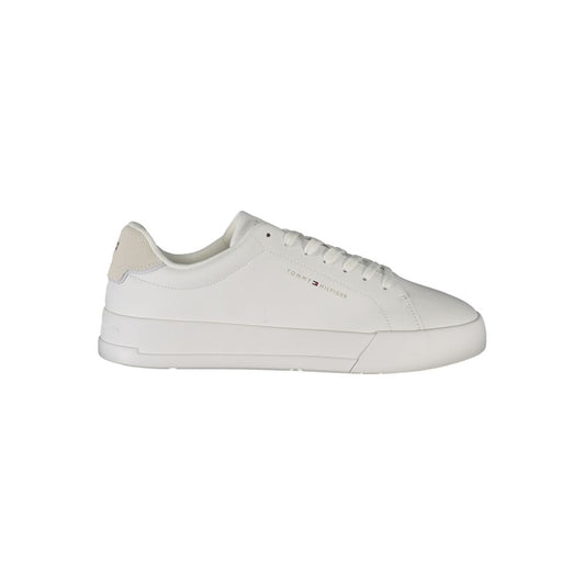 Tommy Hilfiger – Weiße Leder-Sneaker für Herren
