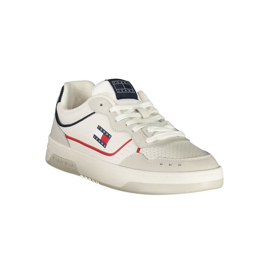 Tommy Hilfiger Bianco Poliuretano Uomo Sneaker