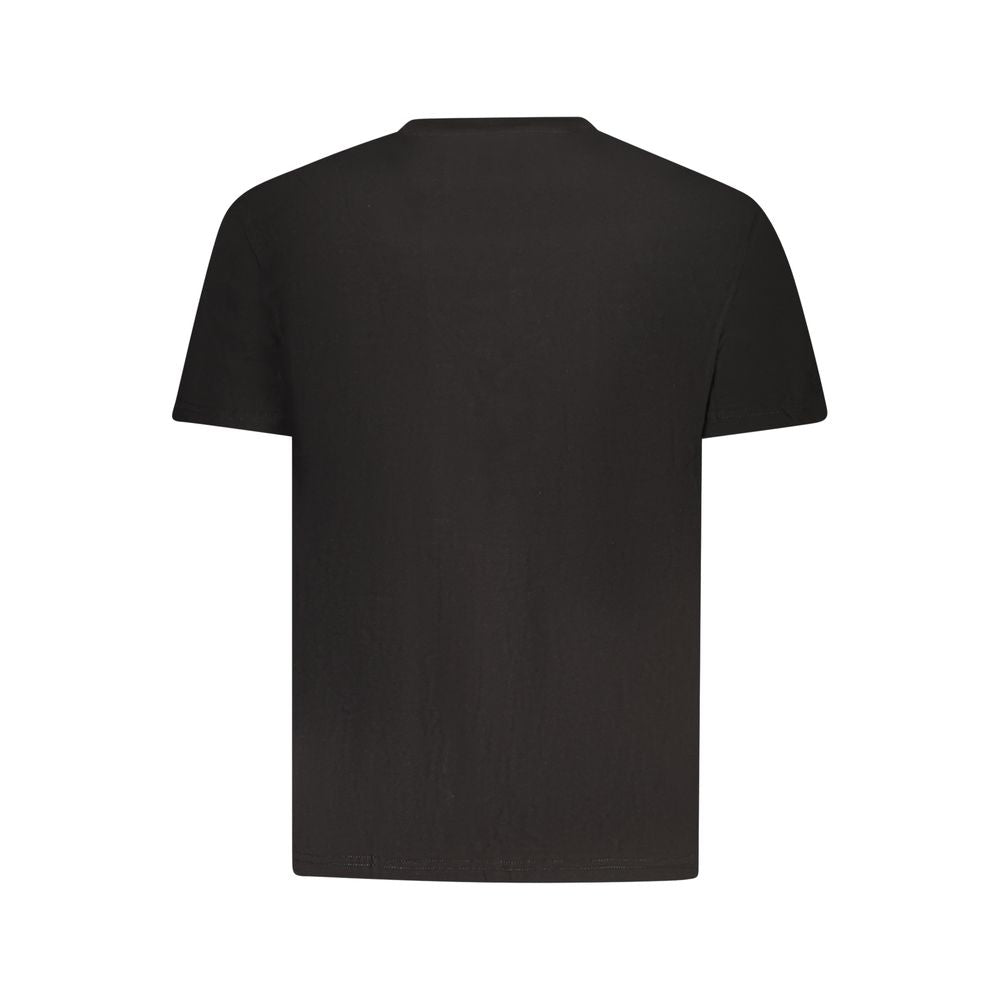 Tommy Hilfiger – Schwarzes Baumwoll-T-Shirt für Herren