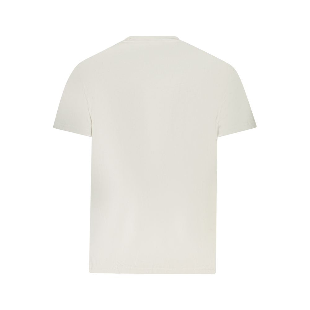 Tommy Hilfiger – Weißes Baumwoll-T-Shirt für Herren